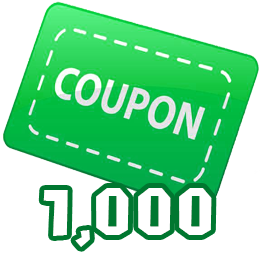 3,000 coupon